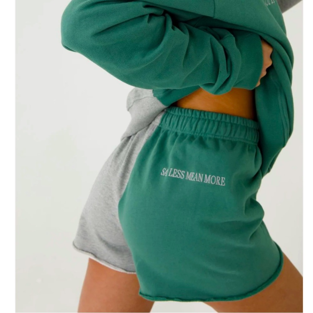 The Mayfair Group Say Less Mean More Sweatshorts